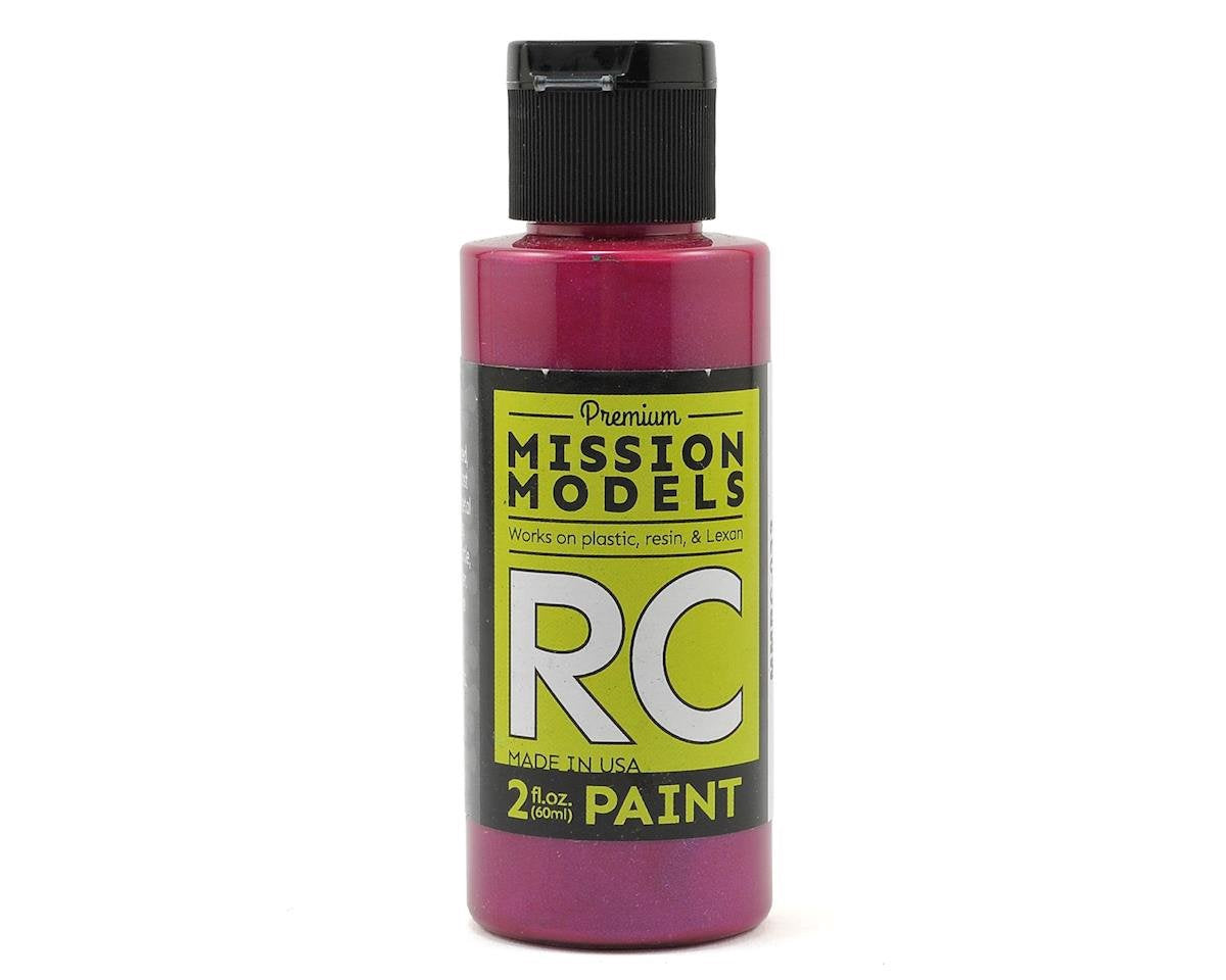 Mission Models RC Paint 2oz Bottle Iridescent Candy Red MIOMMRC-032