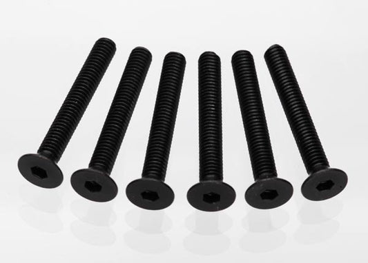 Traxxas Countersunk Machine Screws 4x30mm (6) TRA2533