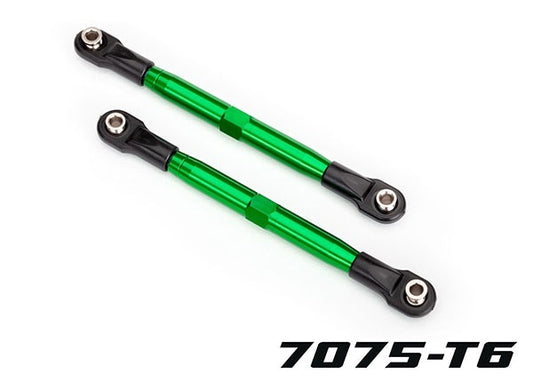 Traxxas Tubes 87mm Green Aluminum Toe Links (2) TRA6742G