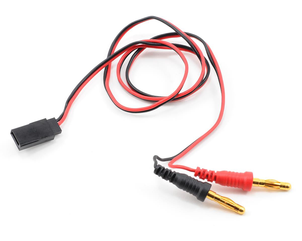 ProTek Receiver Charge Lead (Futaba Female to 4mm Banana Plugs) PTK-5213