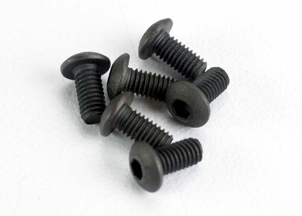 Traxxas Button-head Machine Screws 3x6mm (6) TRA2575