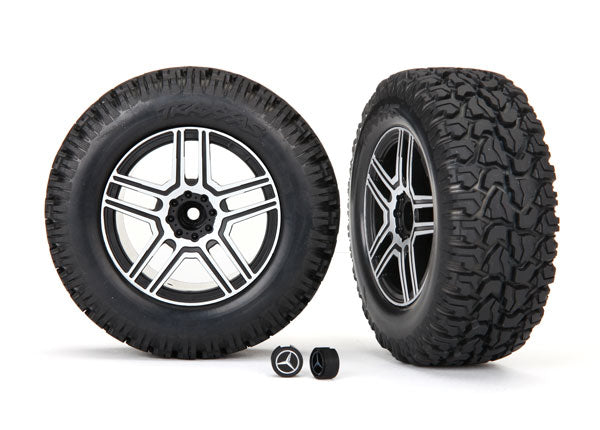 Traxxas TRX-4 Mercedes-benz G 500 2.6" Wheels & Tires (2) TRA8872