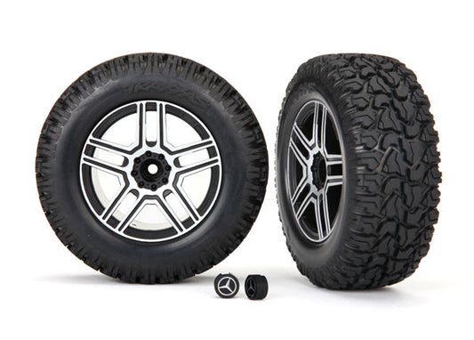 Traxxas TRX-4 Mercedes-benz G 500 2.6" Wheels & Tires (2) TRA8872