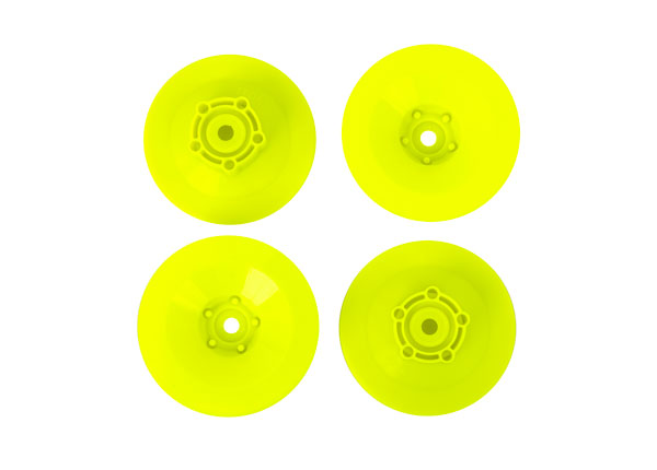 Traxxas Yellow Wheel Discs (4) TRA10457-YLW