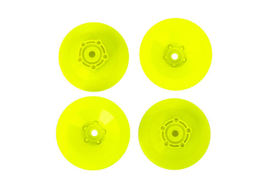 Traxxas Yellow Wheel Discs (4) TRA10457-YLW