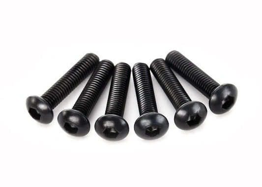 Traxxas Button-head Machine Screws 3x14mm (6) TRA2593