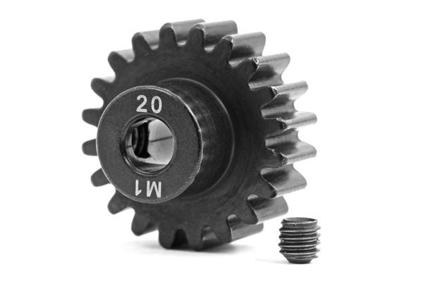 Traxxas 20-tooth Machined Pinion Gear (1.0 Mod) 5mm Bore TRA6494R