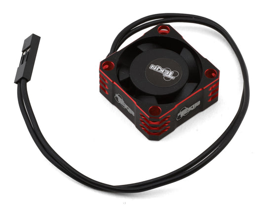 Tekin Fan 25x25x10 Hiflow Blk/red, 2pin 180mm TEKTT3859
