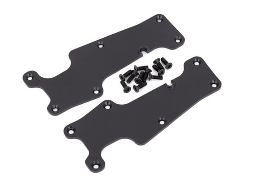 Traxxas Red Front Suspension Arm Covers (2) TRA9633R
