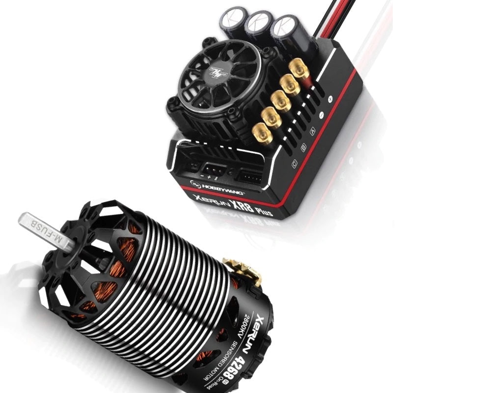 Hobbywing XR8 Plus Combo G2S ESC + 4268 G3 Motor (2800kv) HWI38020503