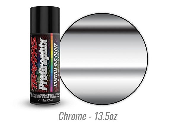 Traxxas Chrome Prographix Spray Paint (13.5oz) TRA5046X