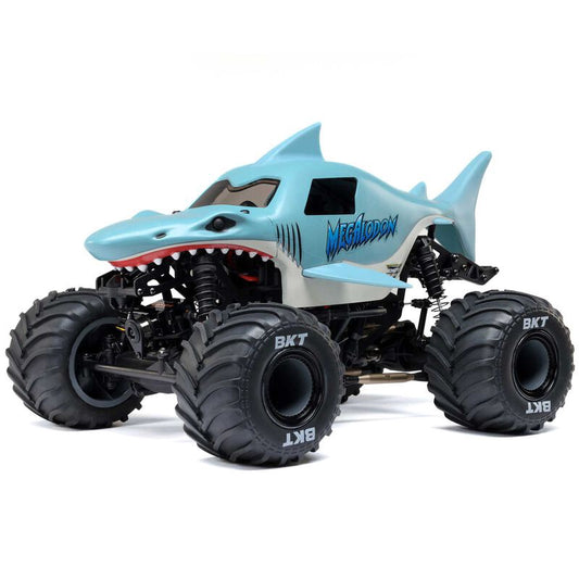 Losi 1/18 Mini LMT Megalodon 2S 4x4 RTR Monster Truck (Battery & Charger LOS01026T3
