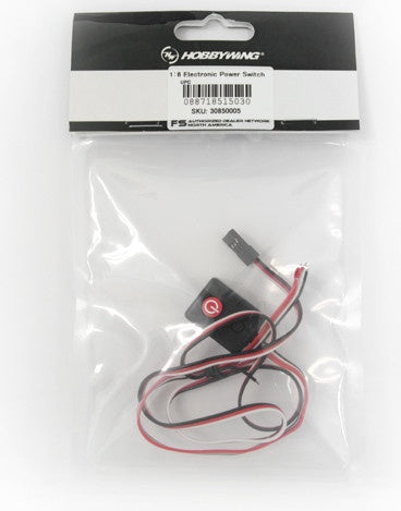 Hobbywing 1:8 Electronic Power Switch, for XR8 HWI30850005