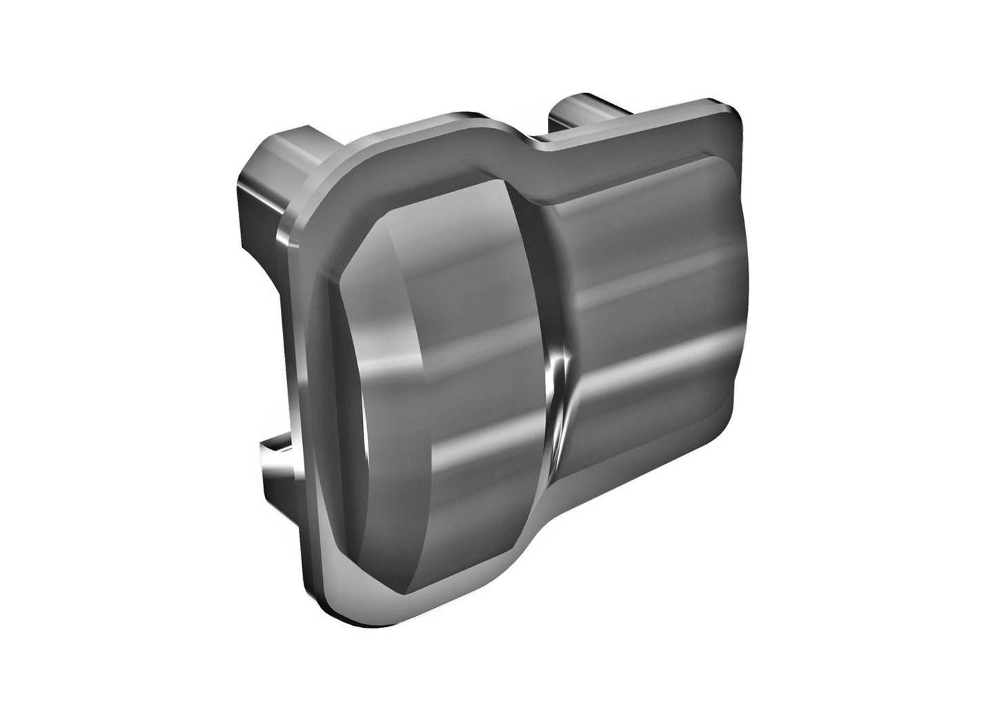 Traxxas Gray Aluminum Axle Covers (2) TRA9787-GRAY