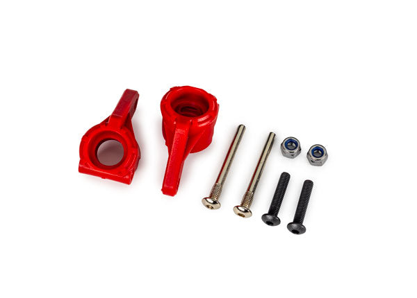 Traxxas Red Extreme Heavy-Duty Steering Blocks (L&R) TRA9137-RED