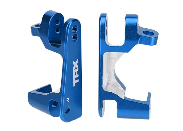 Traxxas Blue Aluminum Caster Blocks (L&R) TRA6832X