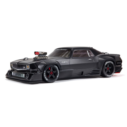 ARRMA FELONY 6S BLX Street Bash 1/7 All-Road Muscle Black ARA7617V2T1
