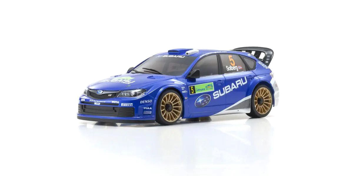 Kyosho Subaru Impreza Wrc 2008 Mini-Z Body ASC MA-020 Fits MA-020N Wheelbase: L KYOMZP471WR