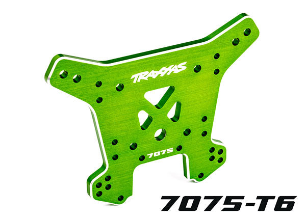 Traxxas Green 7075-T6 Aluminum Sledge Rear Shock Tower TRA9638G