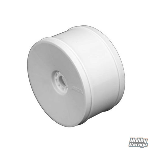 Aka Products 24102W Racing Truggy White 4 Evo Wheel AKA24102W
