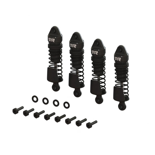 ARRMA Aluminum Shock Set, 58mm Length, 1000cst Oil (Black) (4pcs) - Grom ARA-1567