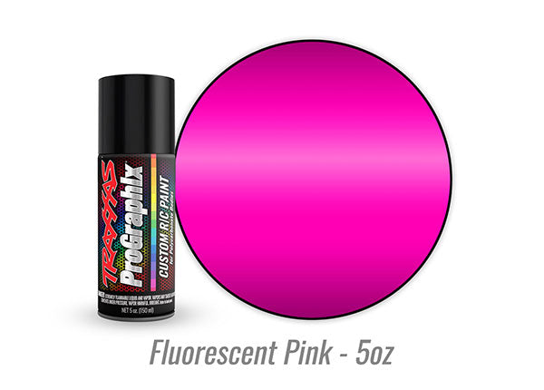 Traxxas Fluorescent Pink Prographix Spray Paint (5oz) TRA5065