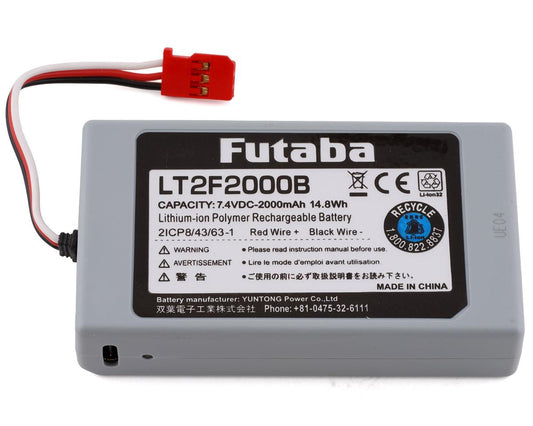 Futaba 16IZ/10PX 2S Lipo Transmitter Battery (7.4v/2000mah) FUTUBA0151