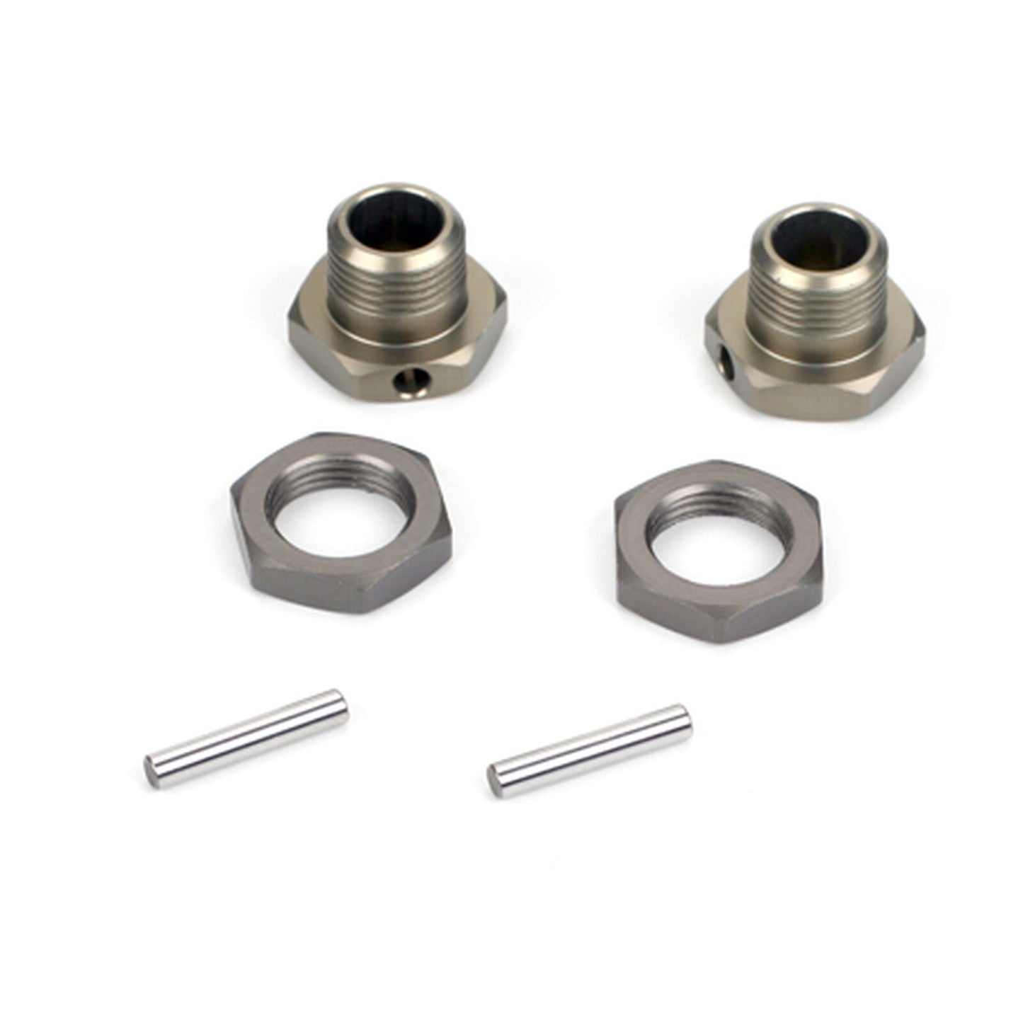 Losi Wheel Hexes (Pr) Hard Anodized: 8B, 8T, 8X, 8XE LOSA3530