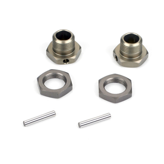 Losi Wheel Hexes (Pr) Hard Anodized: 8B, 8T, 8X, 8XE LOSA3530