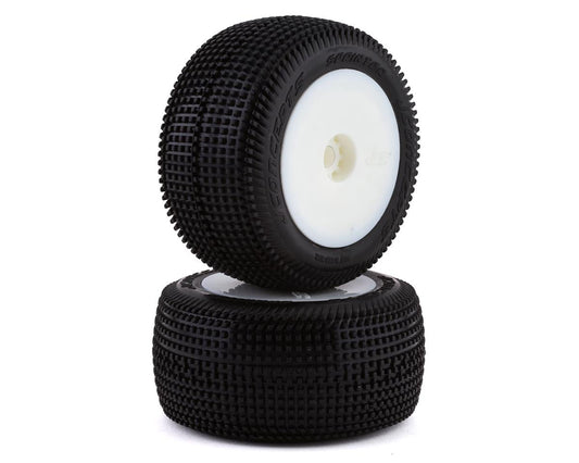 JConcepts Mini-t 2.0 Sprinter Pre-mounted Rear Tires (White) (2) JCO3102-101091