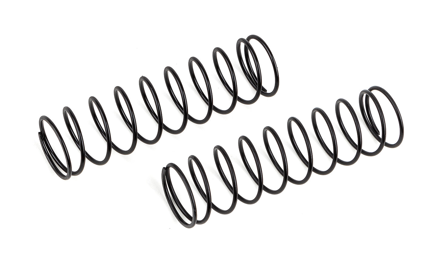 Team Associated Rc8b4.1 16mm Rear Shock Spring Set (2) (Black) ASC81664
