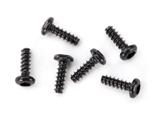 Traxxas Button-head Self-tapping Screws 1.6x5mm (6) TRA6644