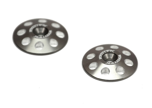 Exotek 22mm 1/8 Xl Aluminum Wing Buttons (2) (Gun Metal) EXO1665GUN
