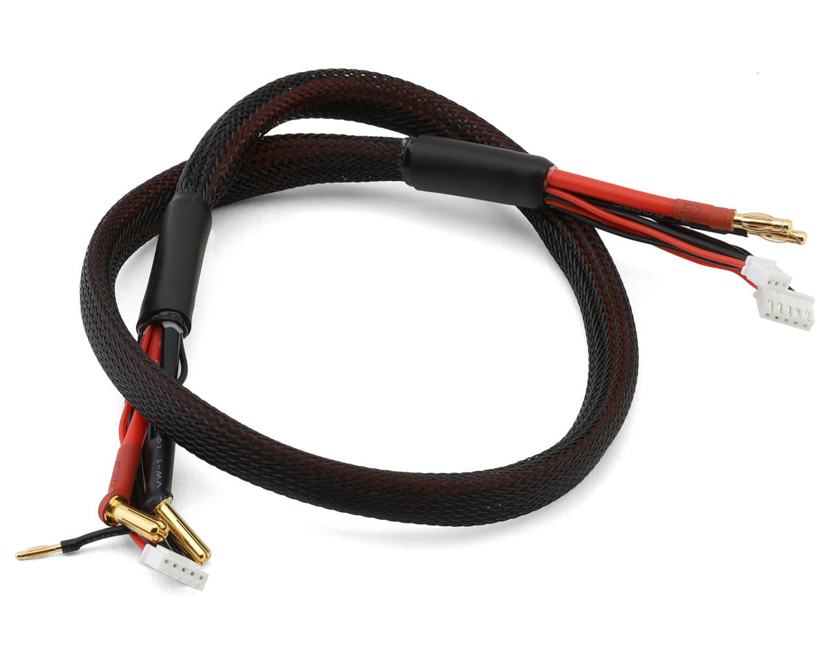 Gens Ace 2S/4S Charge Cable: 5mm Battery Bullet w/ 4.0mm Bullet Connector to the GEAC005
