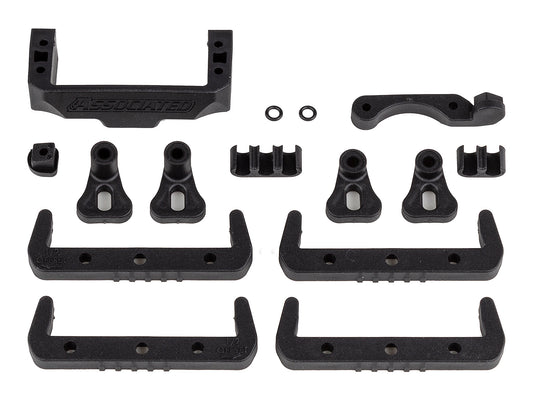 Team Associated RC10B7 Battery, Fan & Servo Mounts Set ASC92418