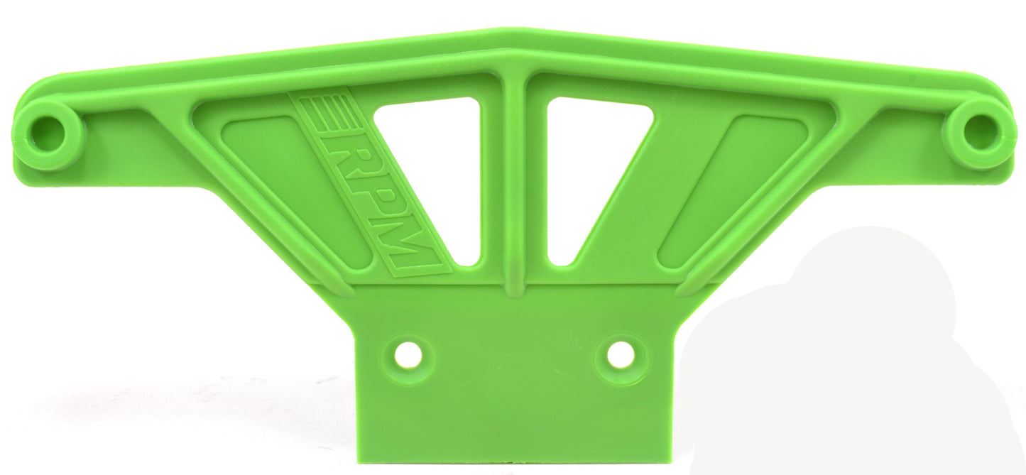 RPM Traxxas Rustler/stampede Wide Front Bumper (Green) RPM81164