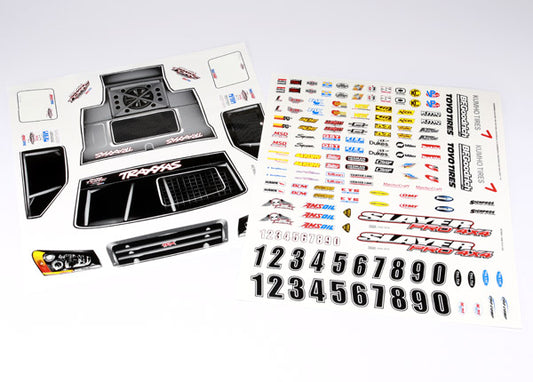 Traxxas Slayer Pro 4x4 Decal Sheets TRA5913X