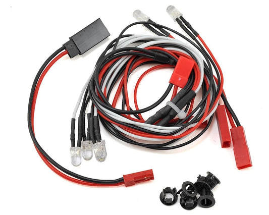 Yeah Racing Ultra Bright LED Light Kit W/light Holders YEA-LK-0001WT