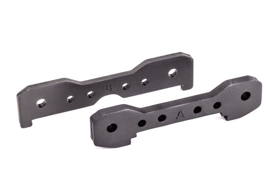 Traxxas Gray 6061-T6 Aluminum Front Tie Bars (2) TRA9527A