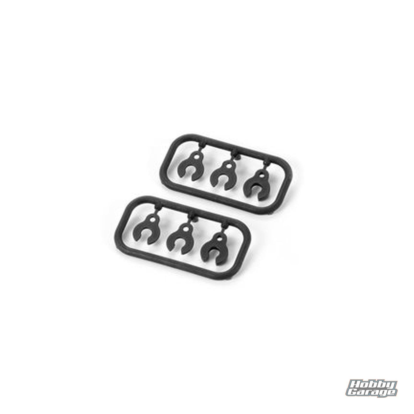 XRAY Xb8 Caster Clips (2) XRA352381