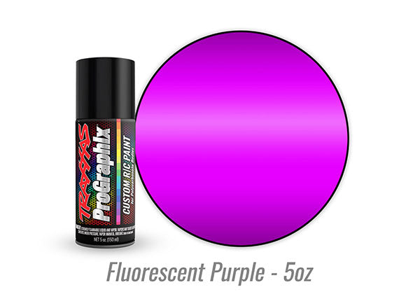 Traxxas Fluorescent Purple Prographix Spray Paint (5oz) TRA5066