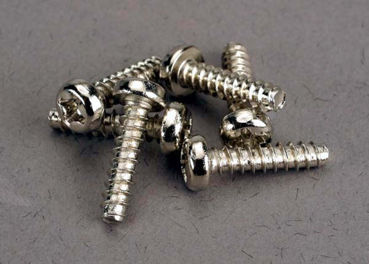 Traxxas Round-head Self-tapping Screws 3x12mm (6) TRA2676