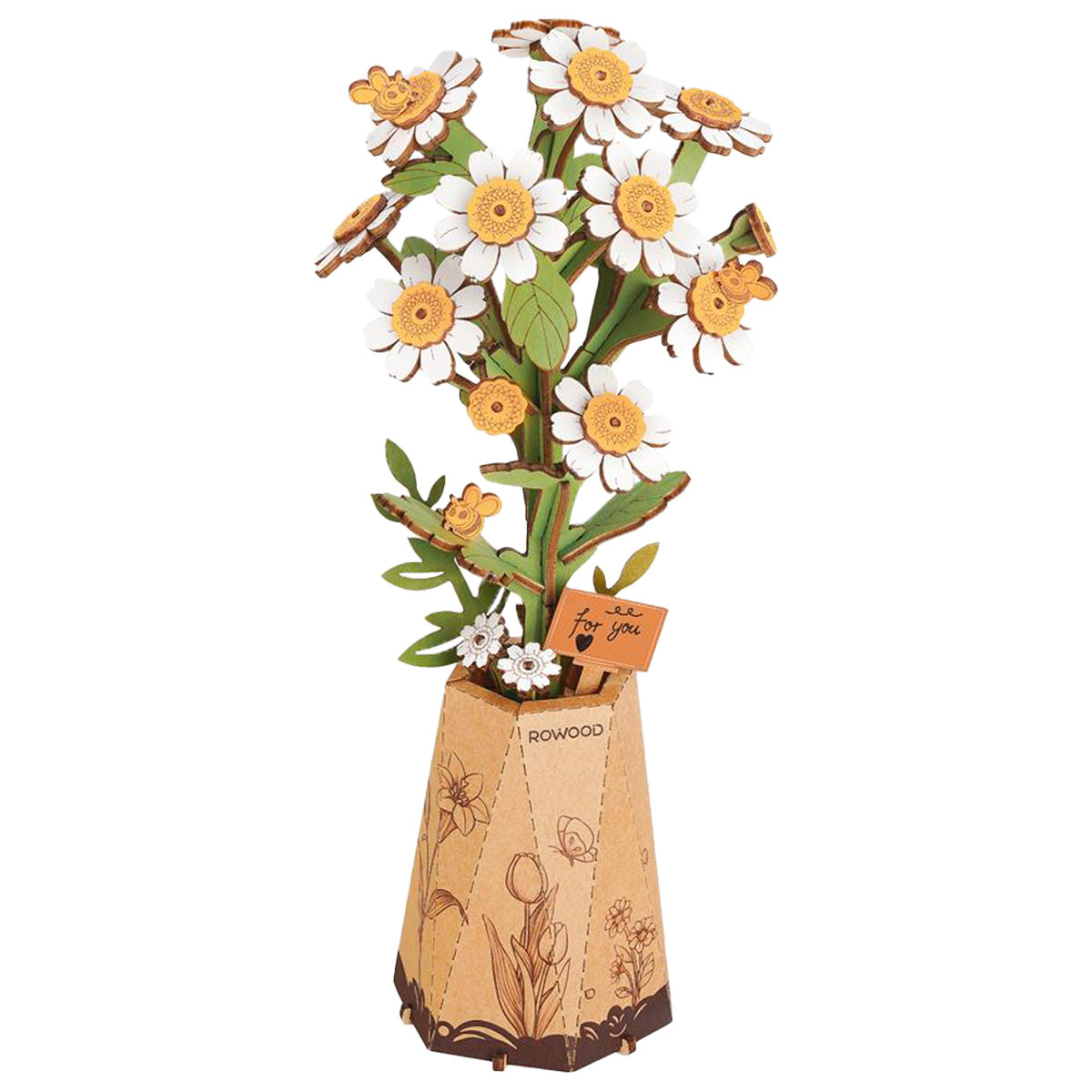 Robotime Chamomile Wood Bloom Craft ROETW061