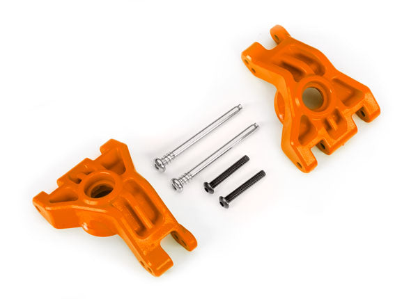 Traxxas Orange Extreme HD Stub Axle Carriers & Hardware (L&R) TRA9050T