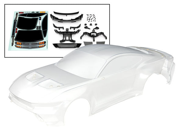 Traxxas 4-tec Drift Ford Mustang Clear Body TRA10511