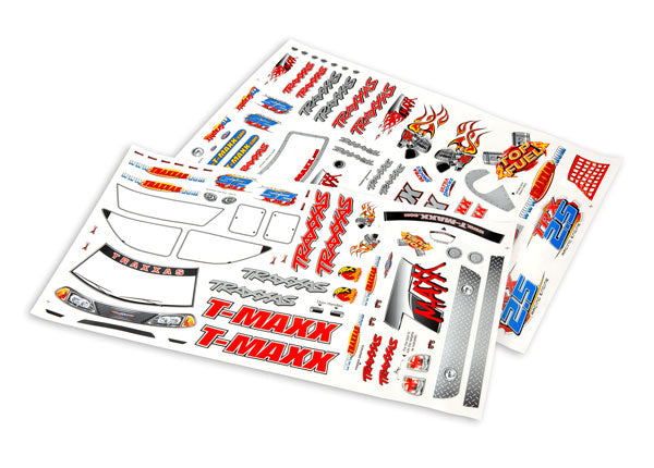 Traxxas T-maxx Decal Sheets TRA4913