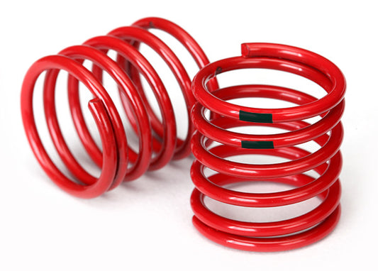 Traxxas Short Red Ultra Shock Springs (2) (4.4-rate) TRA8364