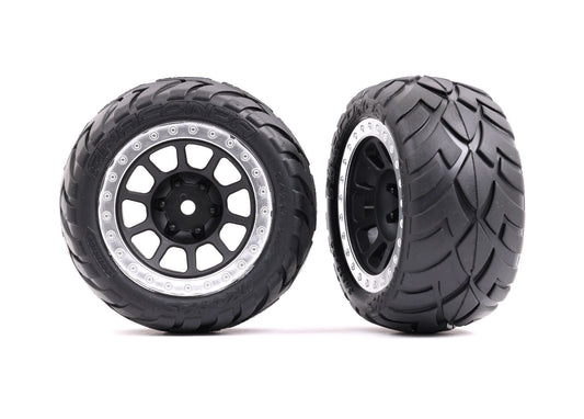 Traxxas Multi-spoke 2.2" Wheels w/ Anaconda Tires (2) TRA2478G
