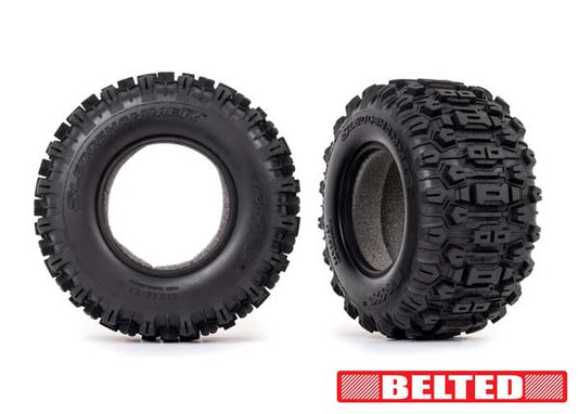 Traxxas Sledgehammer Belted 2.8" Tires w/ Foam Inserts (2) TRA8975