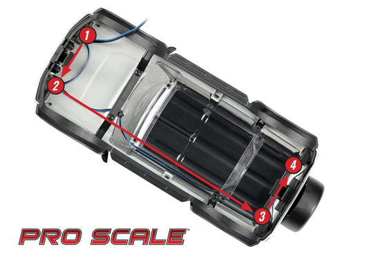 Traxxas TRX-4M Land Rover Defender Pro Scale Light Kit TRA9784